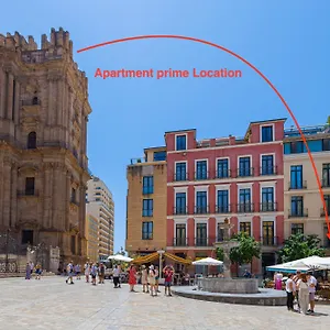 Apartamento C30 Deluxe Studio With Terrace Into Cathedral Square, Málaga